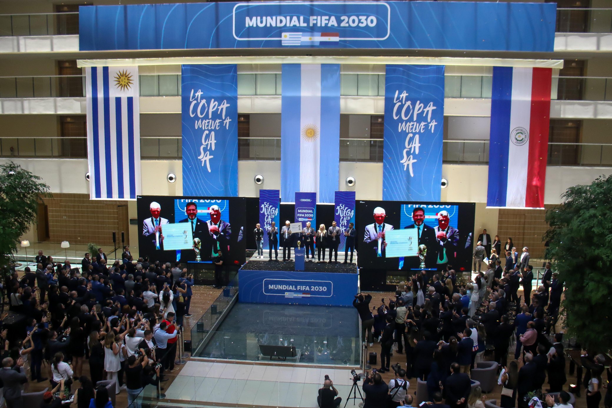 Paraguay. sede de un partido del Mundial 2030