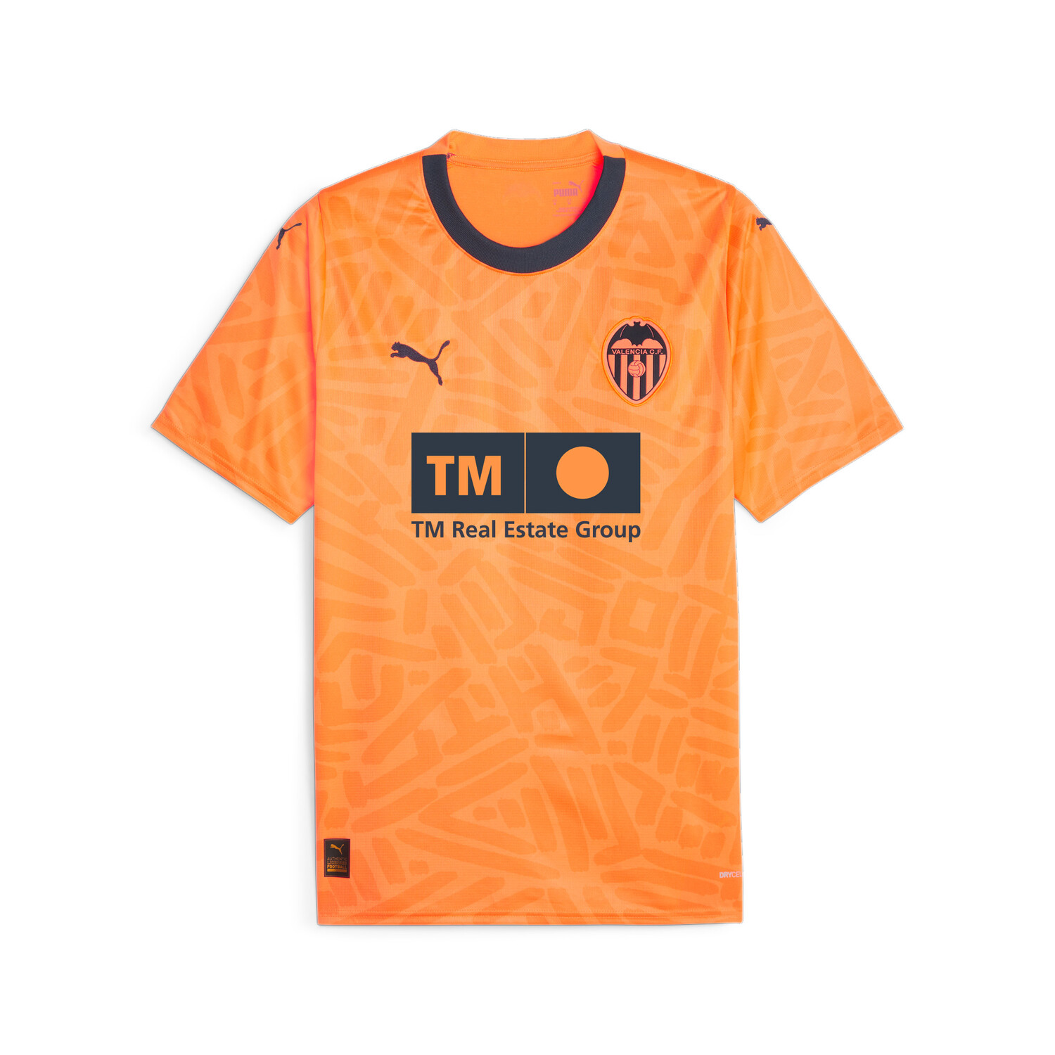 Camiseta Oficial 2ª Valencia FC. Adidas, Camisa Valencia FC naranja, camiseta naranja valencia
